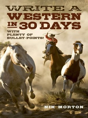 cover image of Write a Western in 30 Days